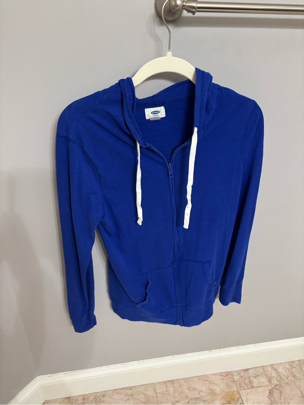 Old Navy Royal Blue Zip-Up Hoodie